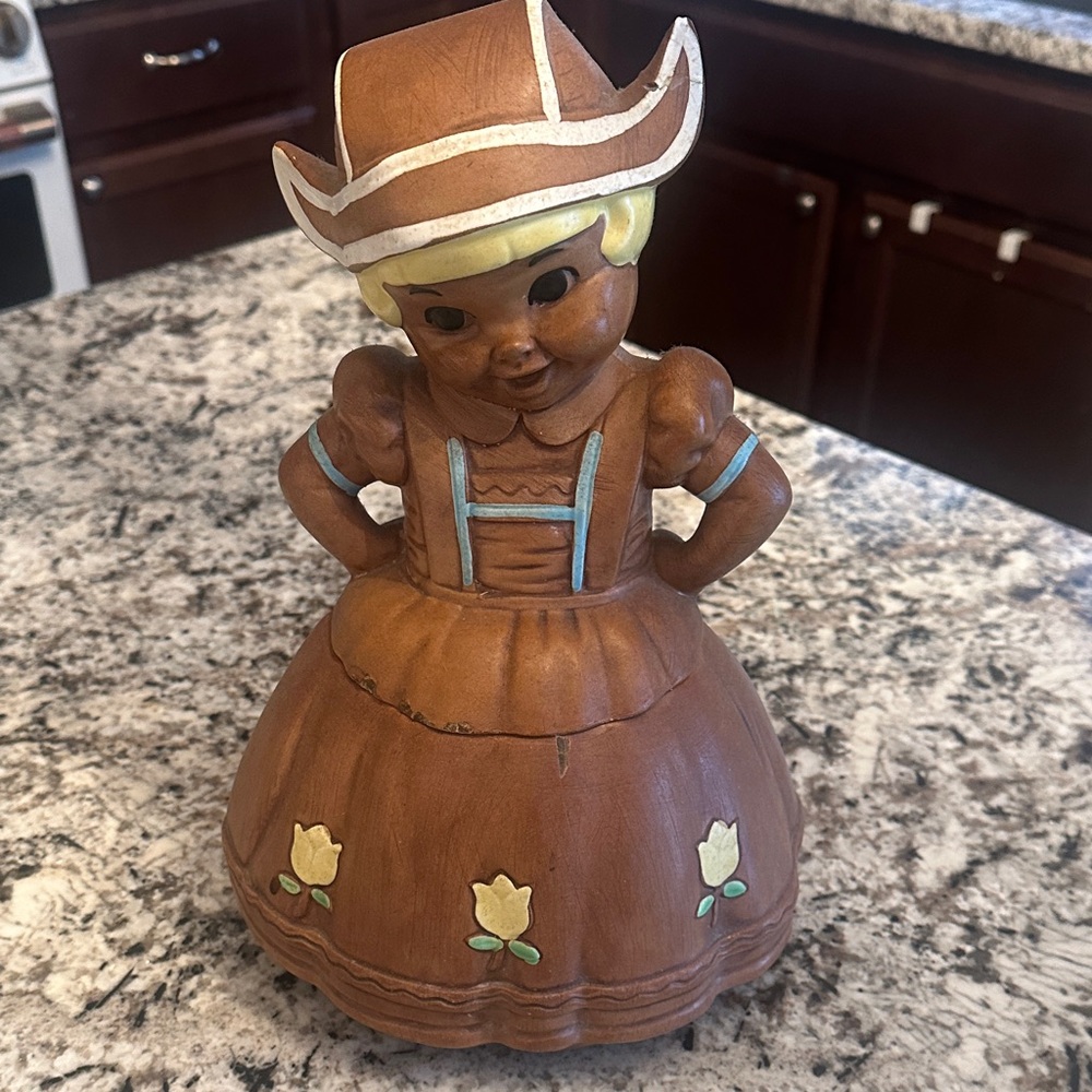 Twin Winton Dutch Girl Cookie Jar
